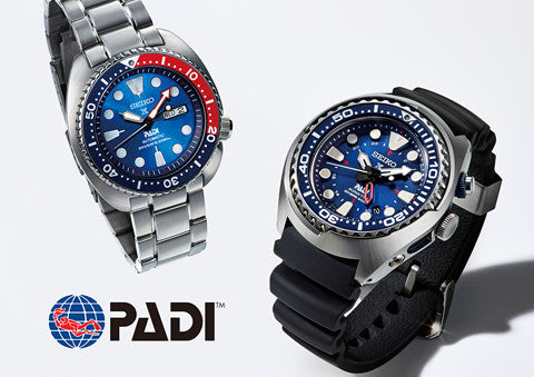 Seiko & PADI a perfect partnership.