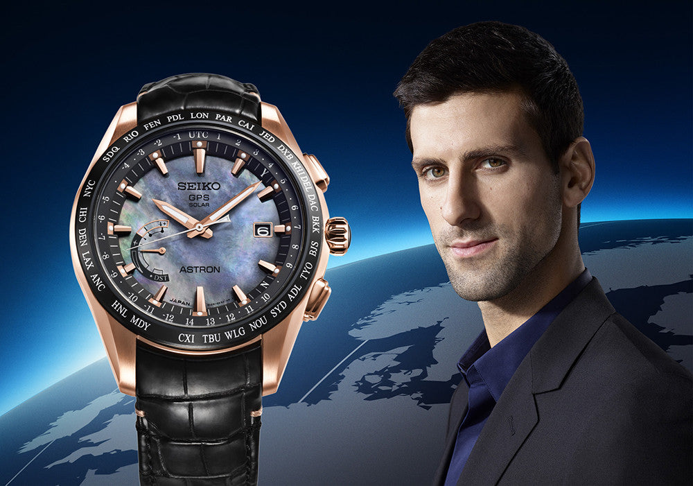 Seiko Astron GPS Solar World-Time. The Novak Djokovic Limited Edition.