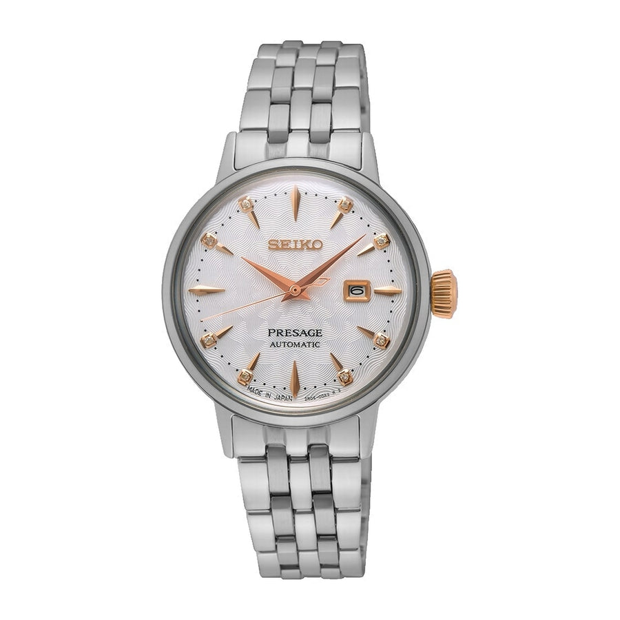 Women's seiko two tone watch clearance